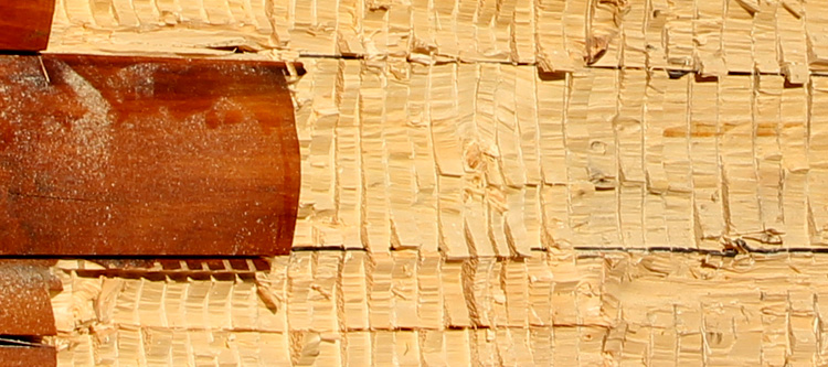 Log Home Face Restoration  Rawlings, Virginia